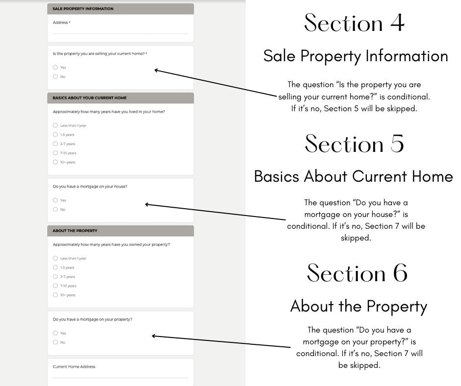 Seller Pre-listing Interview Google Form and Canva Template