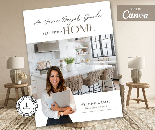 Buyer Guide Real Estate Canva Template