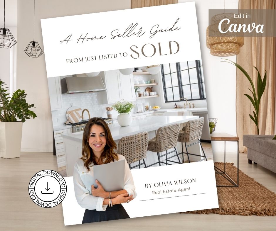Seller Guide Real Estate Canva Template